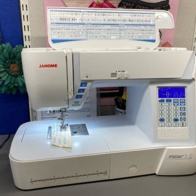 Janome Atelier 3 Pre loved
