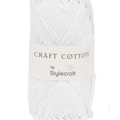 Stylecraft white cotton