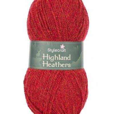 Stylecraft red yarn