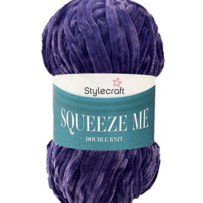 Stylecraft purple yarn